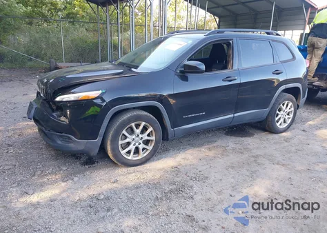 2017 Jeep Cherokee Sport Fwd из США, поврежденный, VIN 1C4PJLAB3HW603286